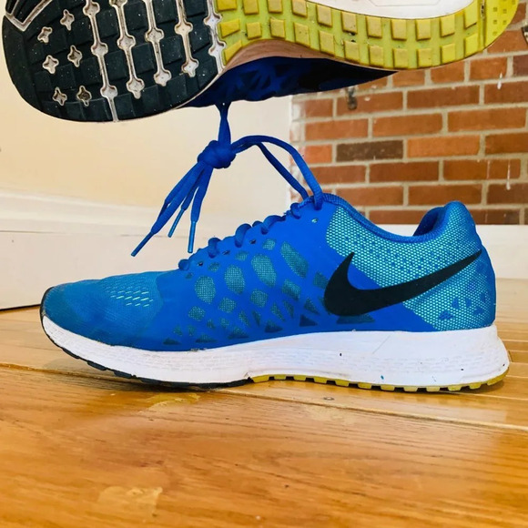 Nike Shoes Mens 11 Athletic Trainers Air Zoom Pegasus 31 Running Hyper Cobalt - Picture 6 of 16